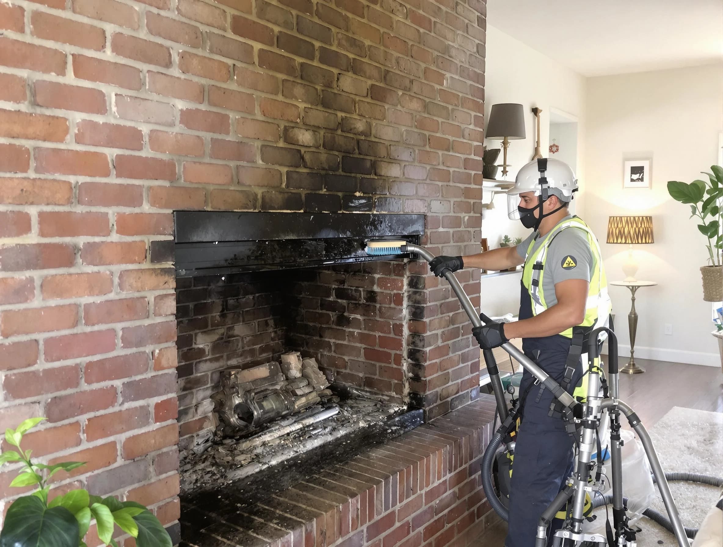 Howell Chimney Sweep providing fireplace cleaning services in Howell, NJ