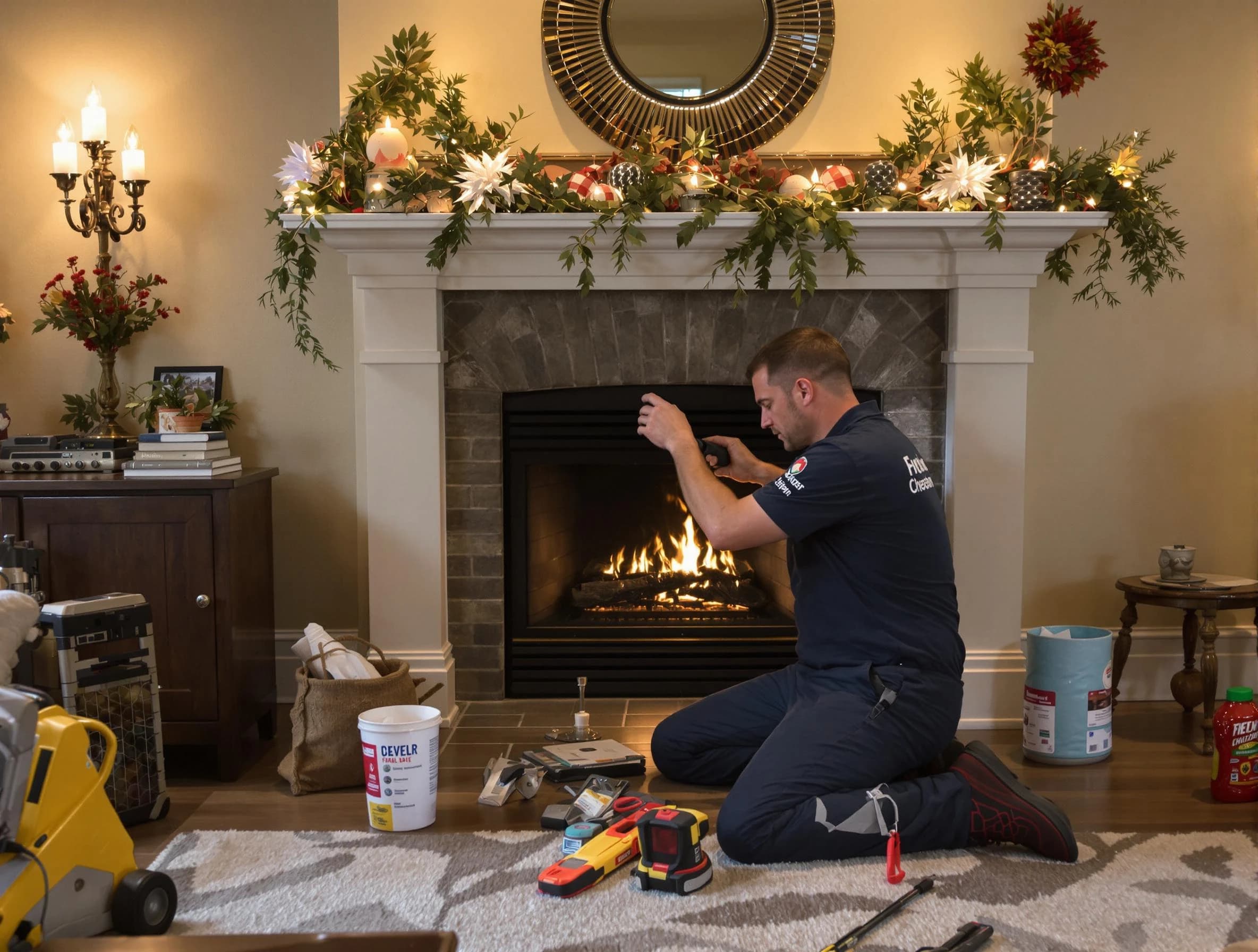 Howell Chimney Sweep offering fireplace maintenance services in Howell, NJ