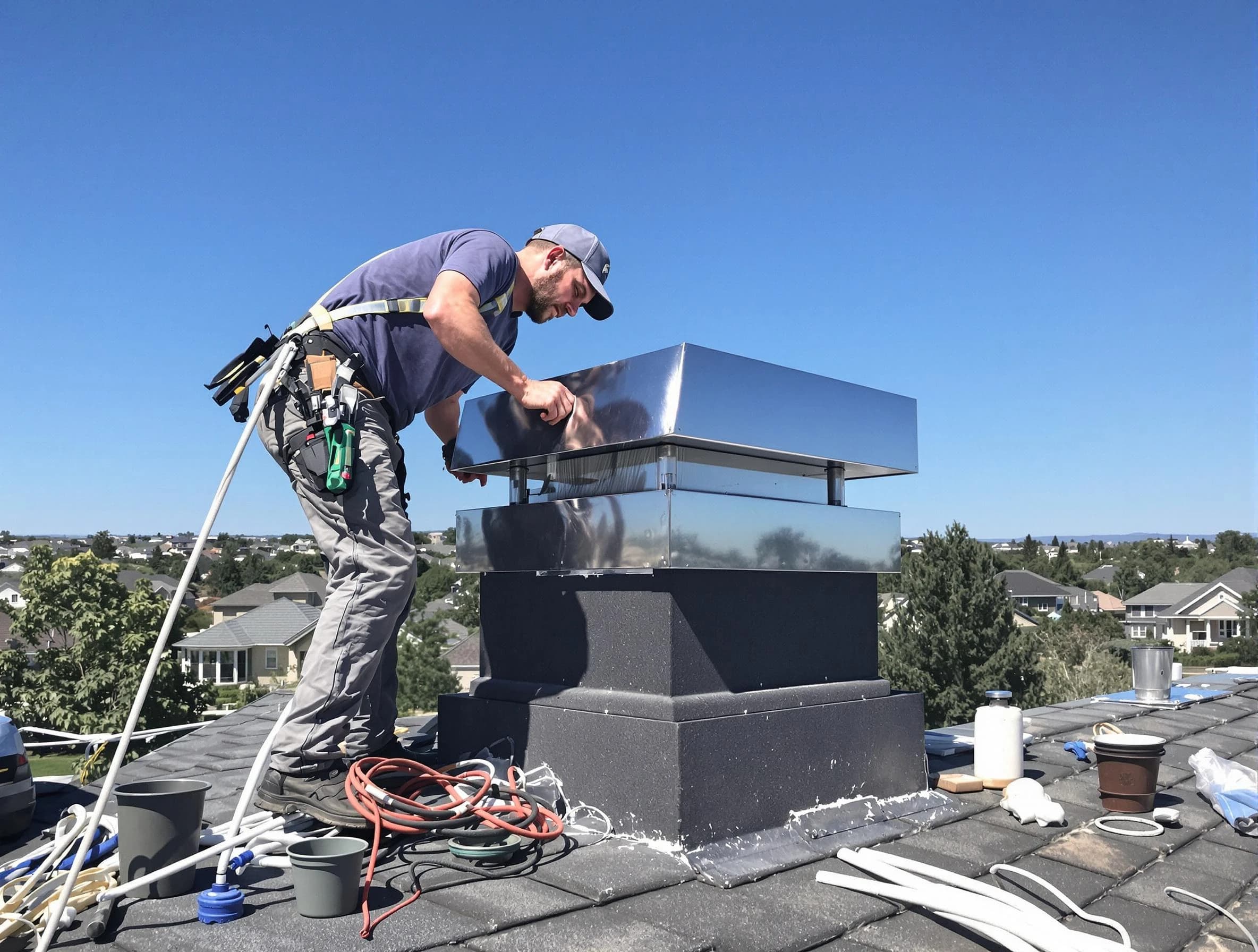 Chimney Cap Services service in Howell, NJ