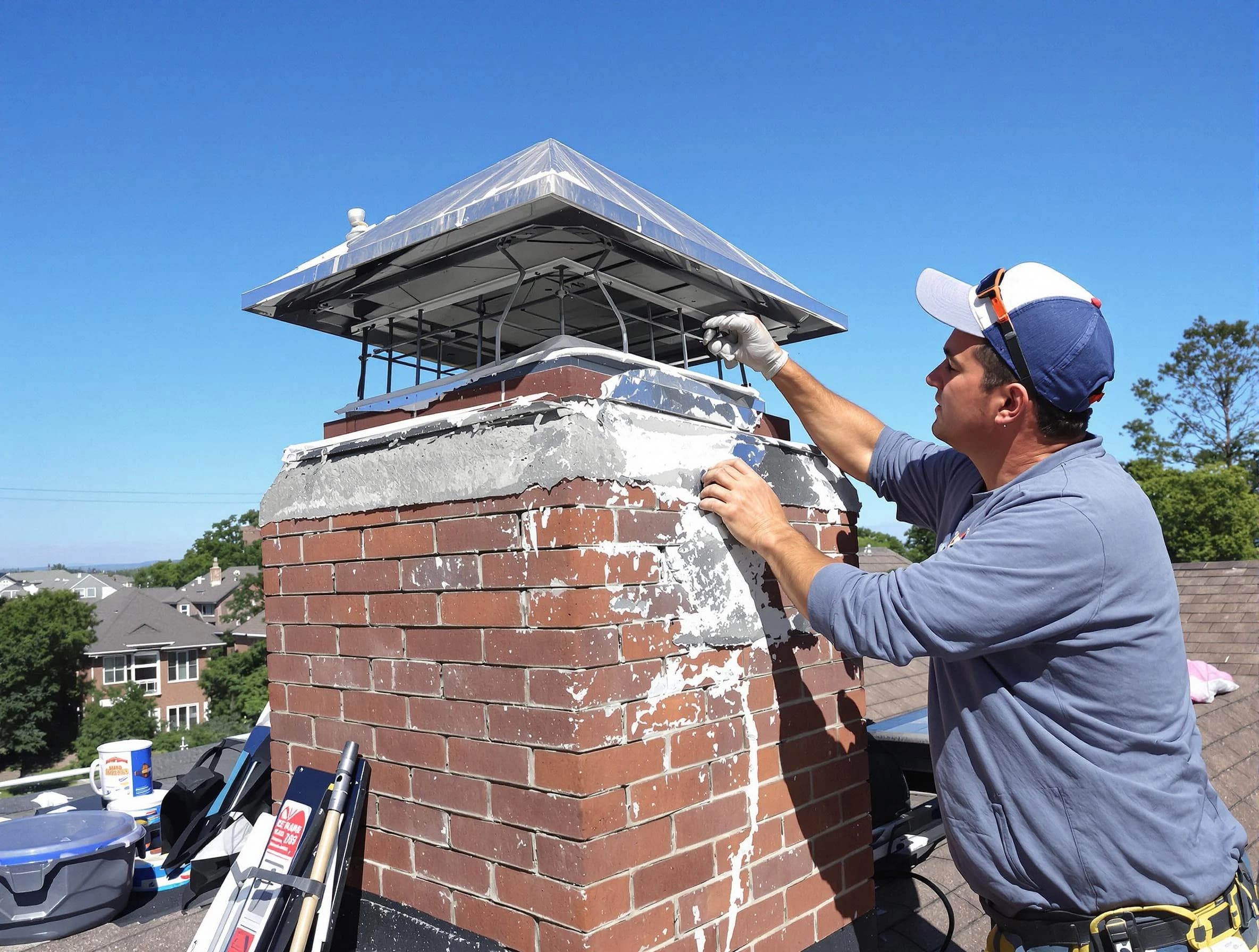 Chimney Crown Services service in Howell, NJ